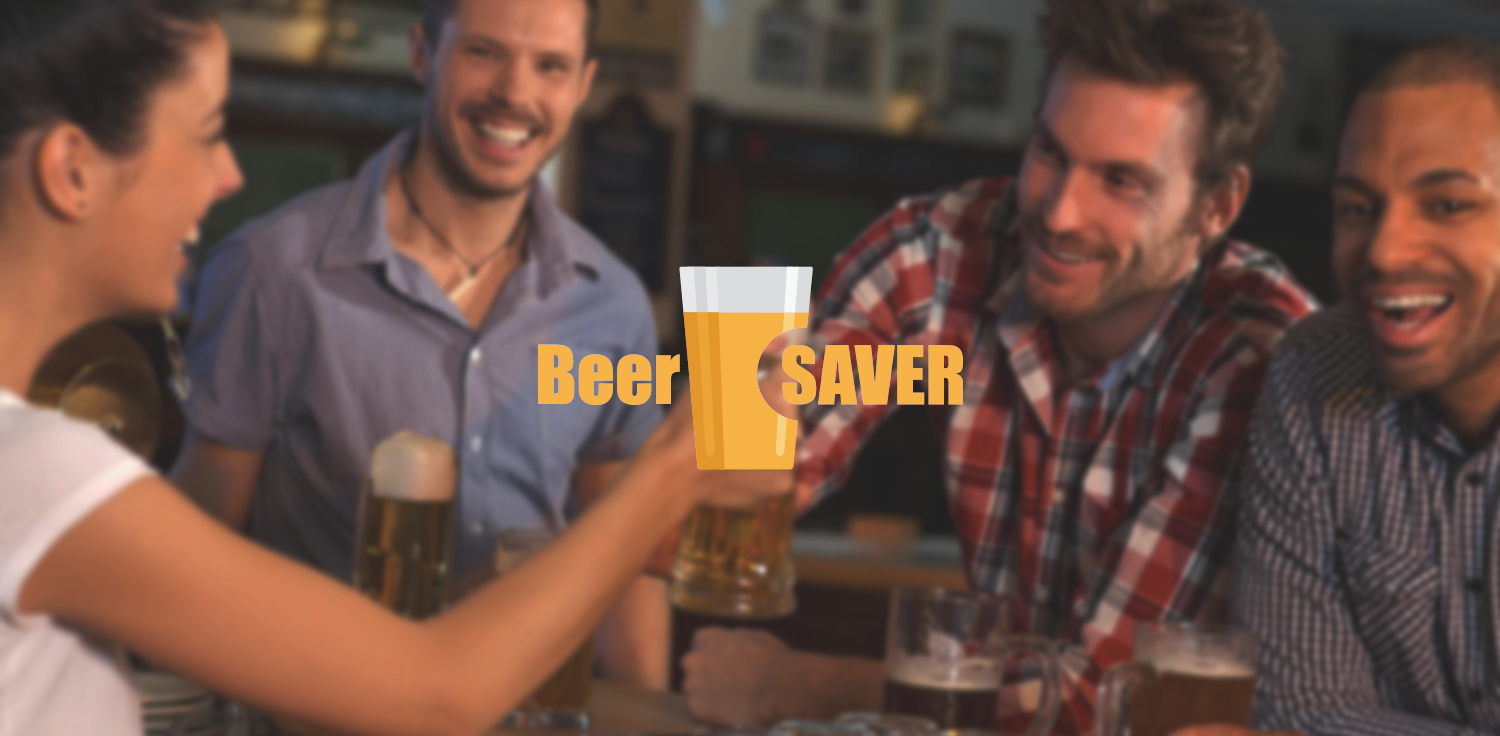 BeerSAVER Brand Logo Graphic Design - Interaction Design