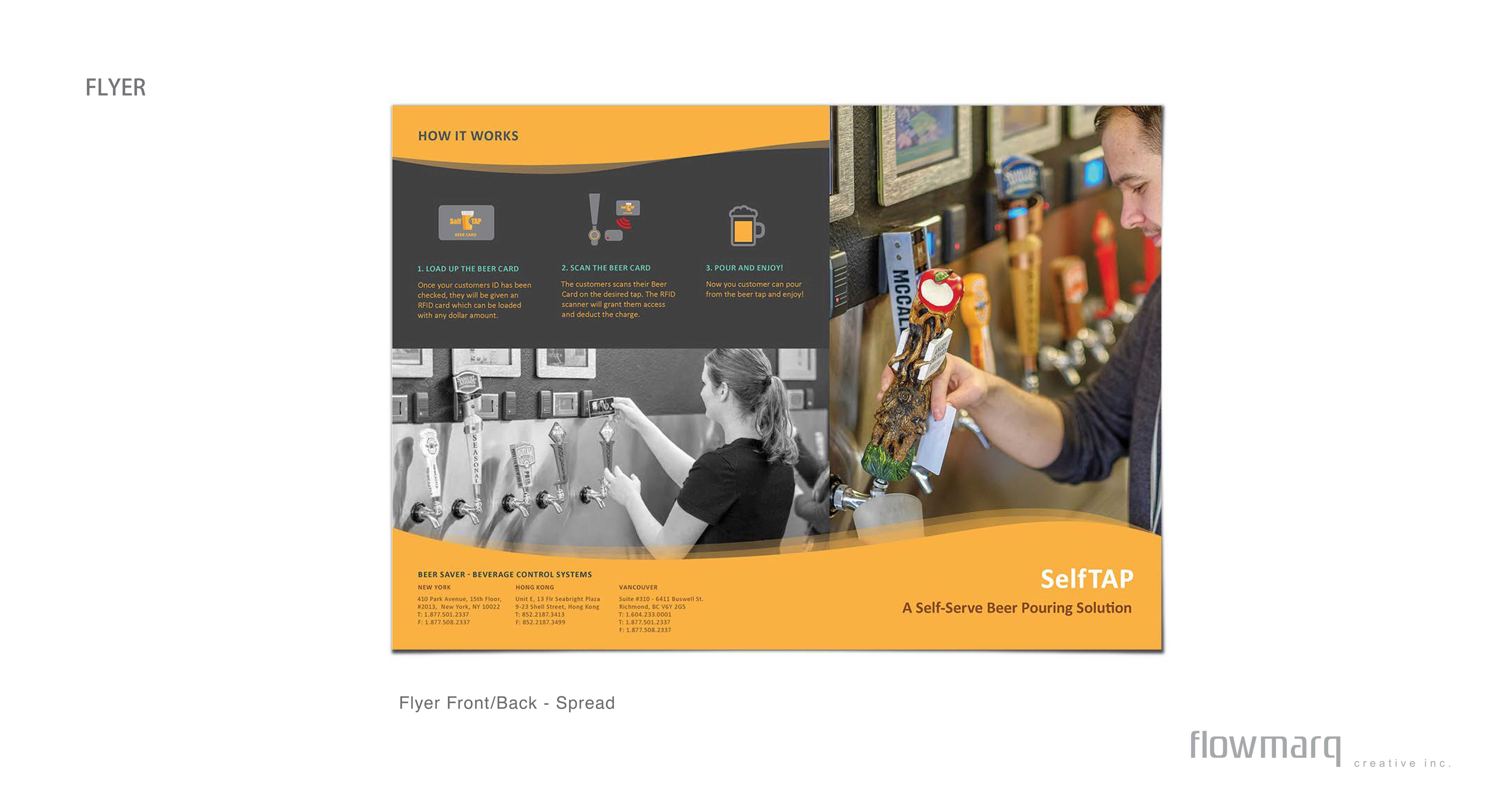 BeerSAVER Flyer Design - Interaction Design