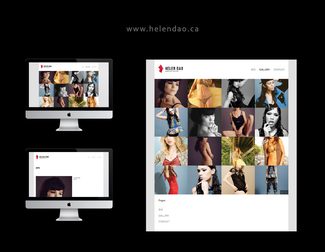 Helen Dao Website Development 