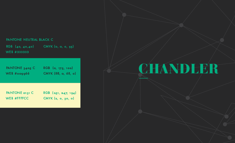 Chandler Colour Palette - Architect Brand Identity
