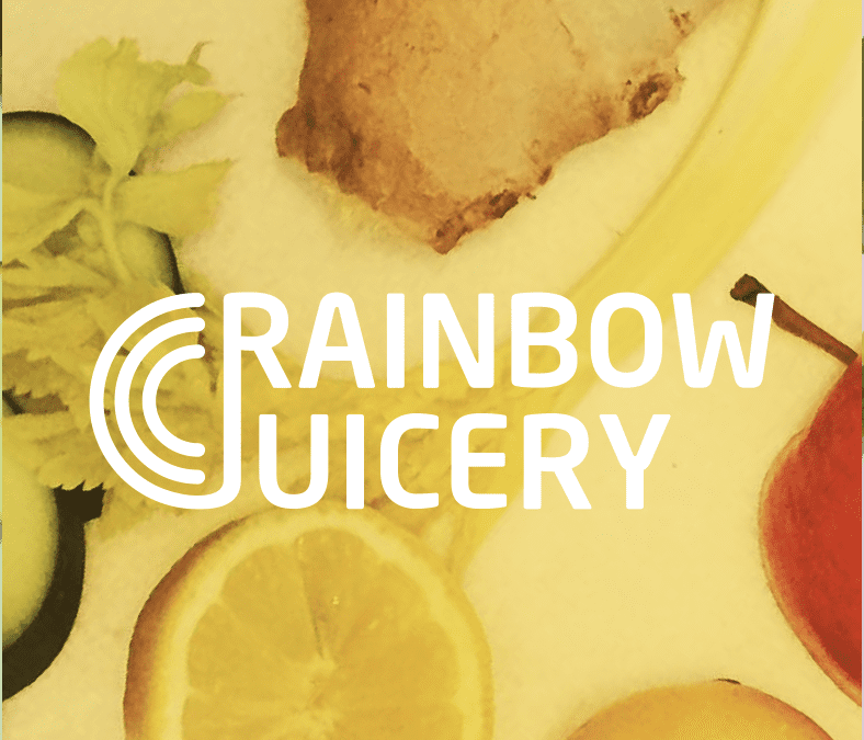 Rainbow Juicery - company logo design