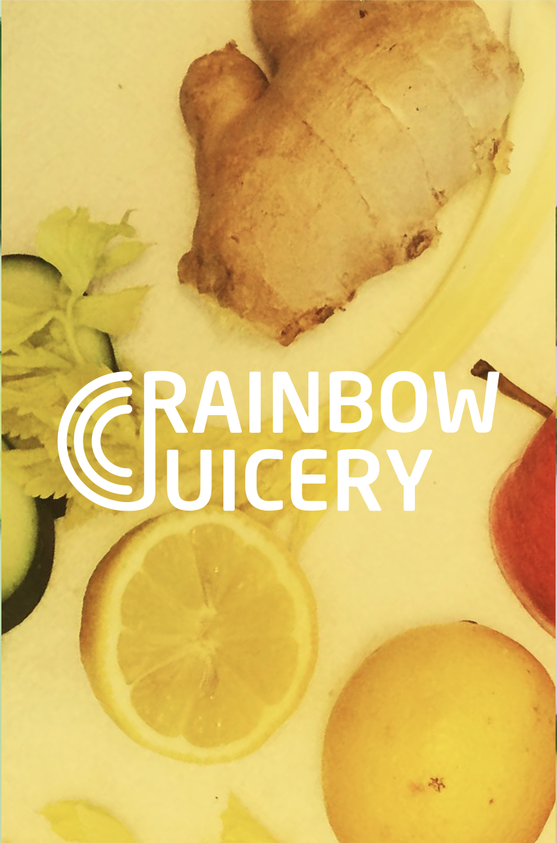 Rainbow Juicery - company logo design
