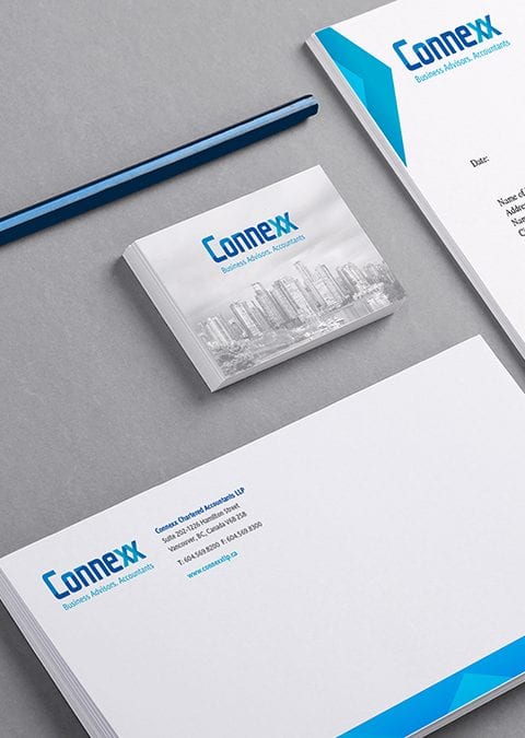 Connexx - branding design stationary