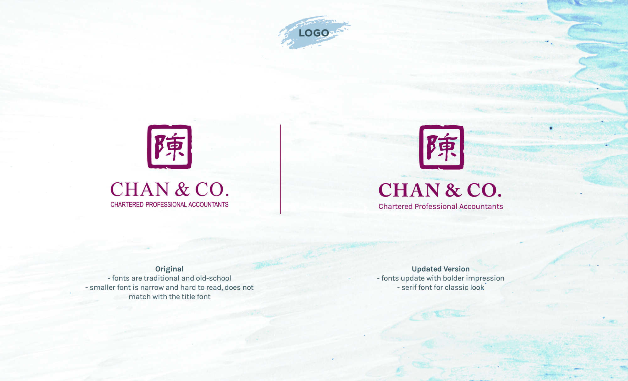 Chan & Co - Logo Design