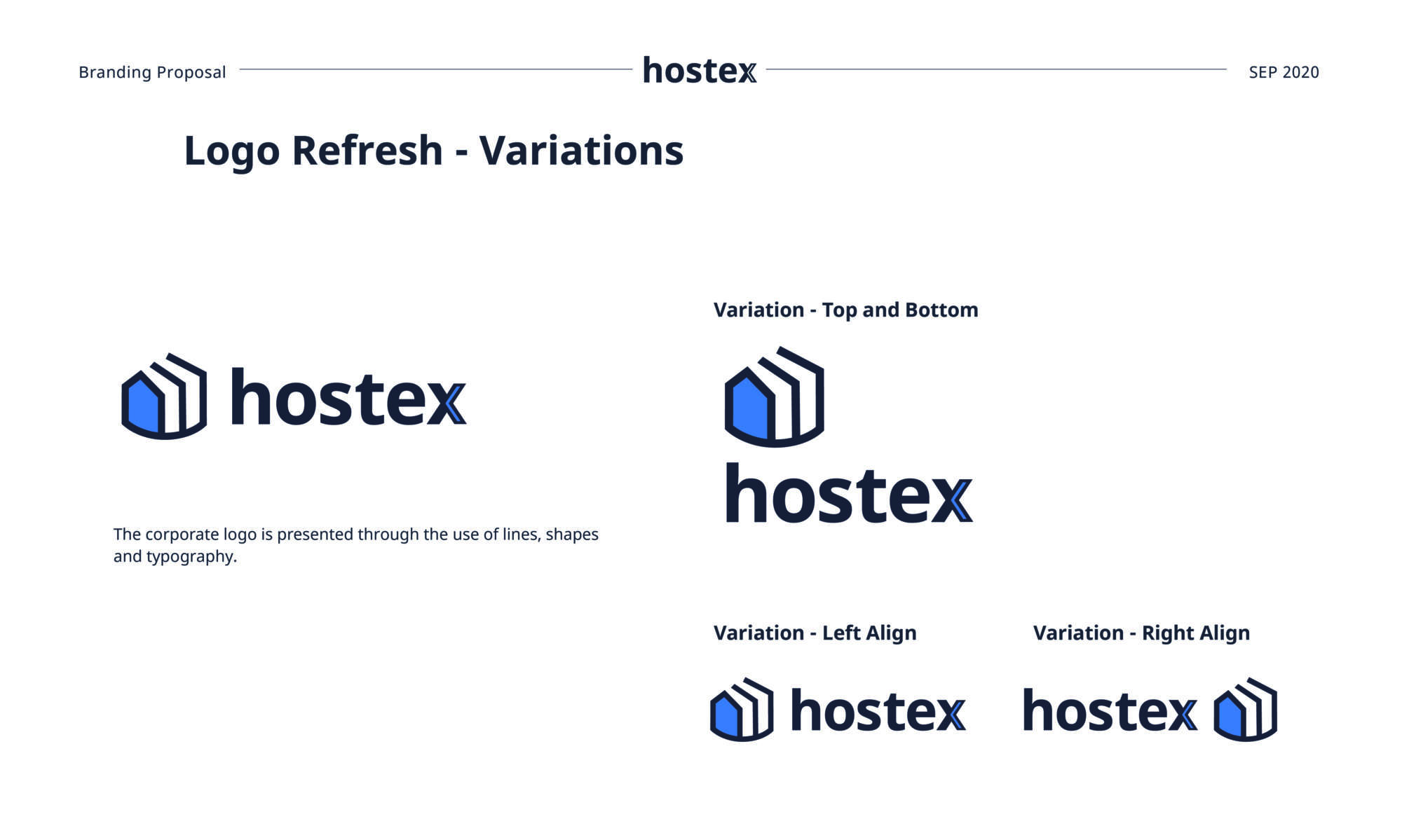 Hostex - Logo Design