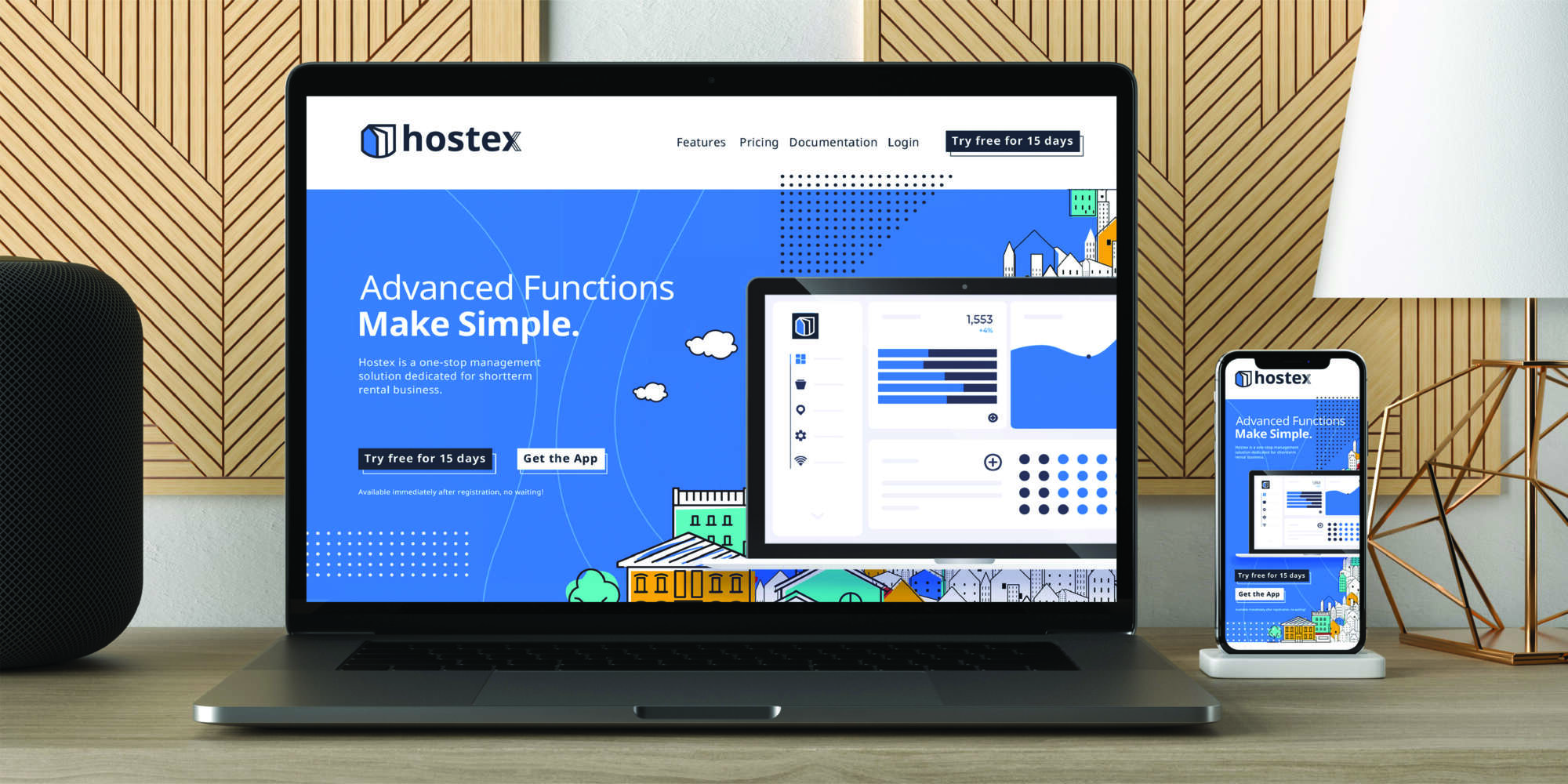 Hostex - Website Design